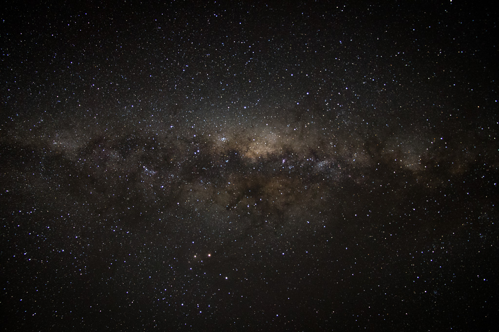 Milky Way from Tekapo night sky
